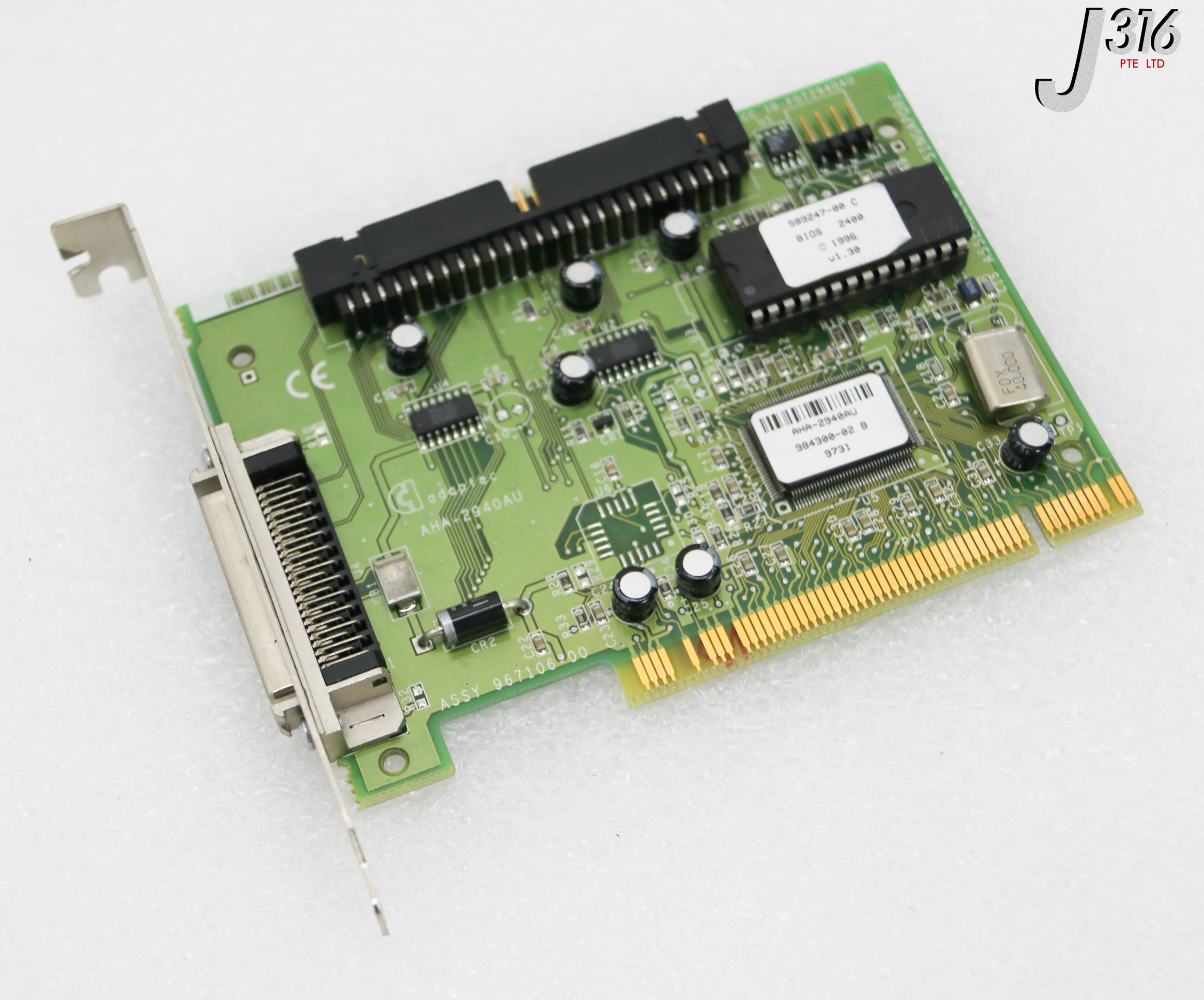 28671 ADAPTEC PCB, PCI SCSI ADAPTER CARD, 967106-00 AHA-2940AU